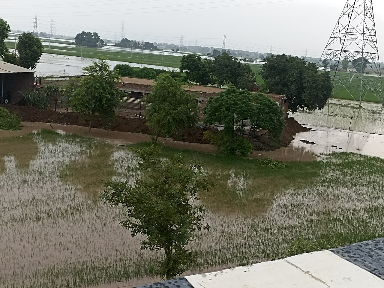 Flash floods left thousands stranded and waiting for relief